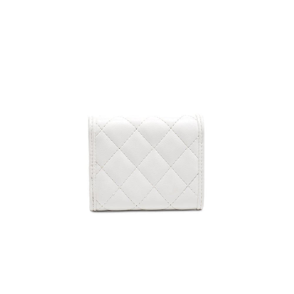 Product Image Of Urban Expressions Shantel - Quilted Wallet 840611119001 View 5 | White