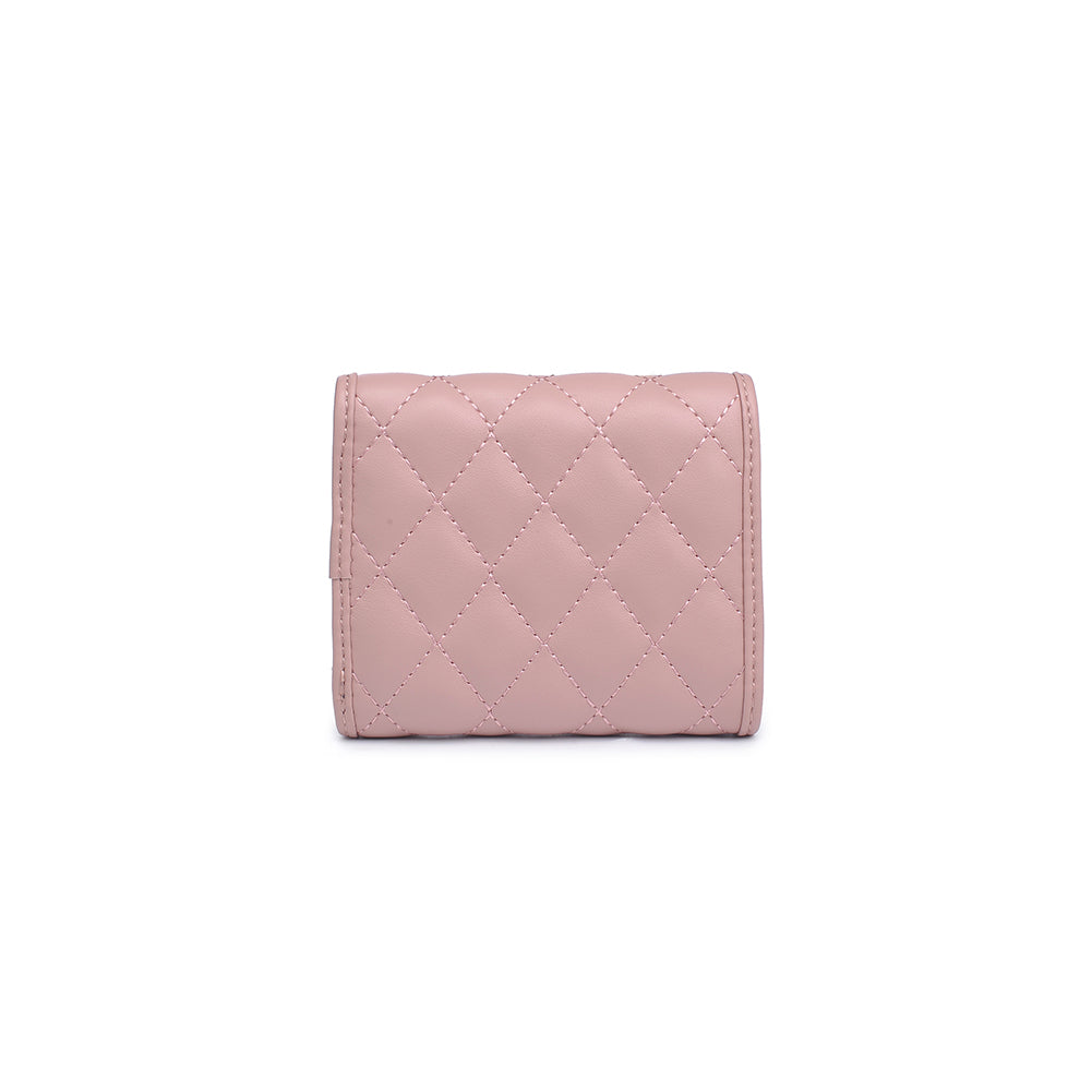 Product Image Of Urban Expressions Shantel - Quilted Wallet 840611119001 View 5 | Rose