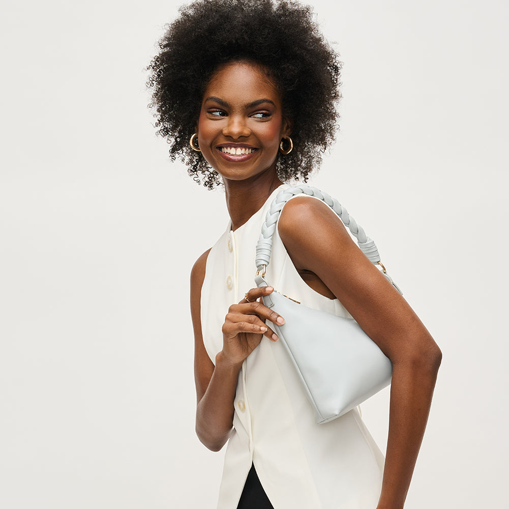 Model with Urban Expressions Taylor Clutch 840611134028 View 1 | Ice Blue