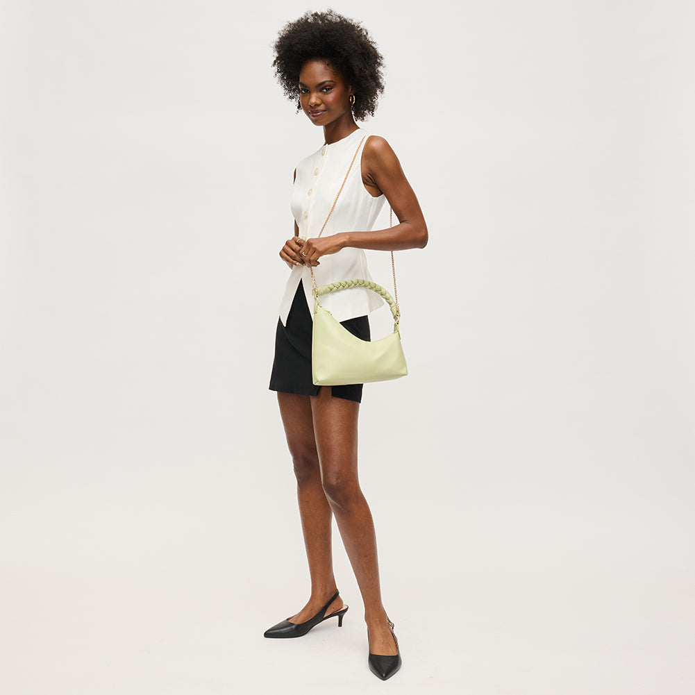 Model with Urban Expressions Taylor Clutch 840611134028 View 3 | Pistachio