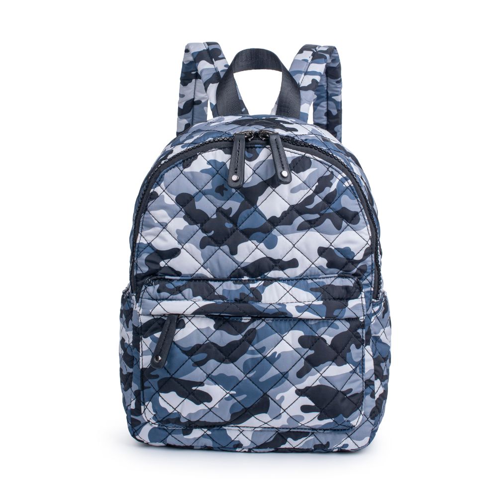 Product Image of Urban Expressions Swish Backpack 840611175786 View 5 | Blue Camo