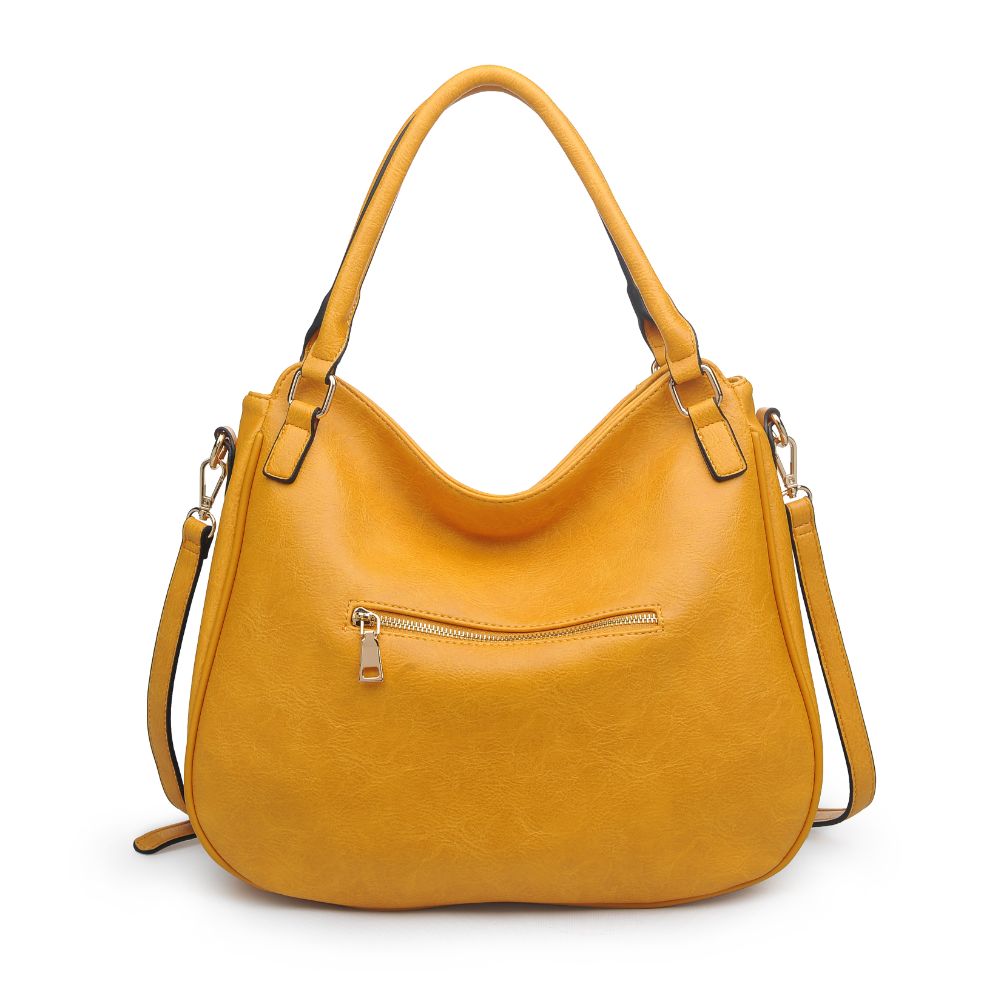 Product Image of Urban Expressions Angelica Hobo 840611173720 View 7 | Mustard