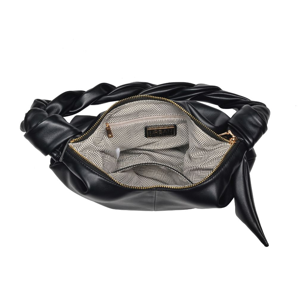 Product Image of Urban Expressions Corey Shoulder Bag 818209016339 View 8 | Black