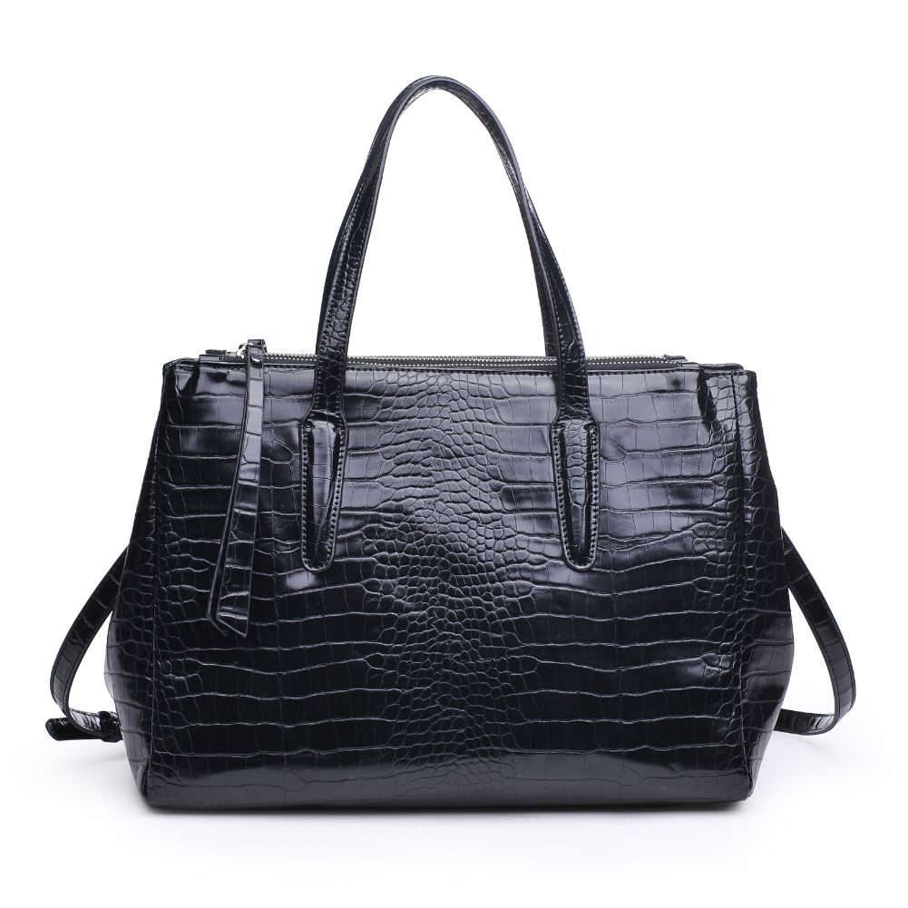 Product Image of Urban Expressions Nora Satchel 840611167347 View 5 | Black