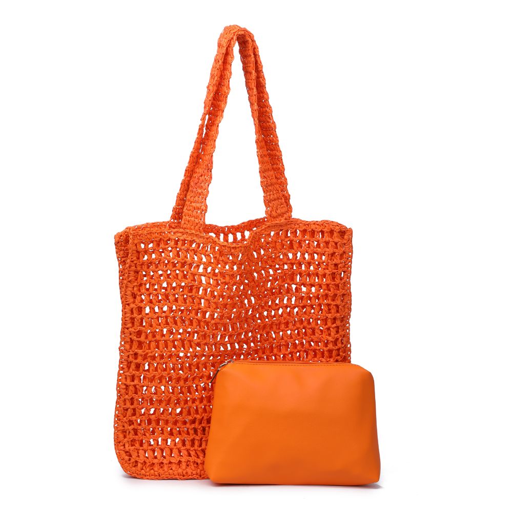 Product Image of Urban Expressions Bouvet Tote 818209016995 View 7 | Tangerine