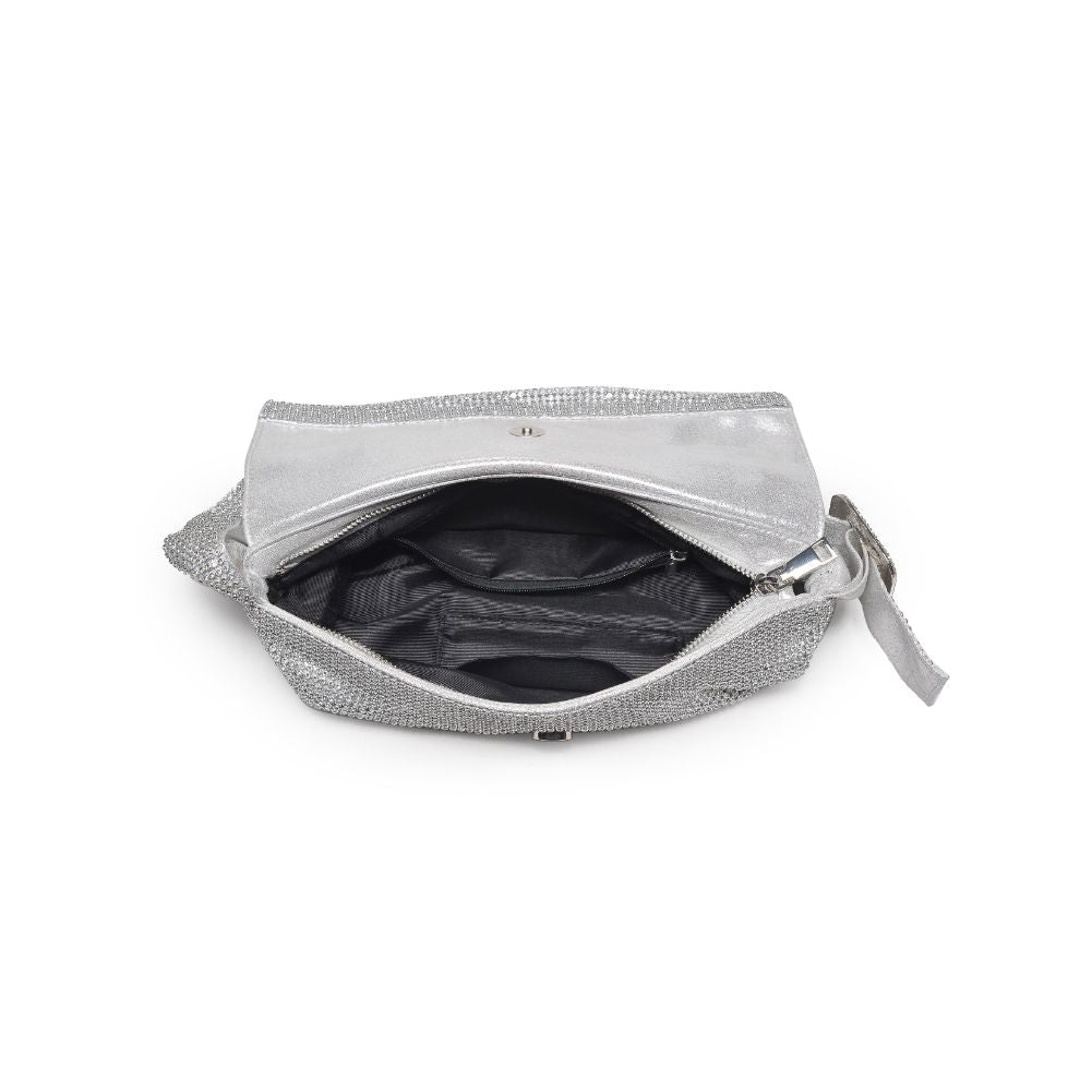 Product Image of Urban Expressions Thelma Evening Bag 840611190512 View 8 | Silver