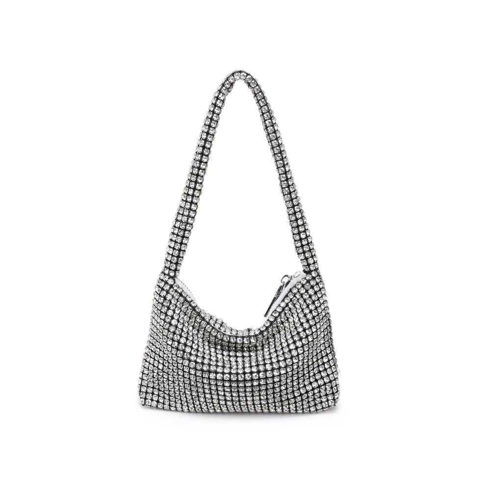 Product Image of Urban Expressions Jackson Evening Bag 840611120984 View 7 | Silver