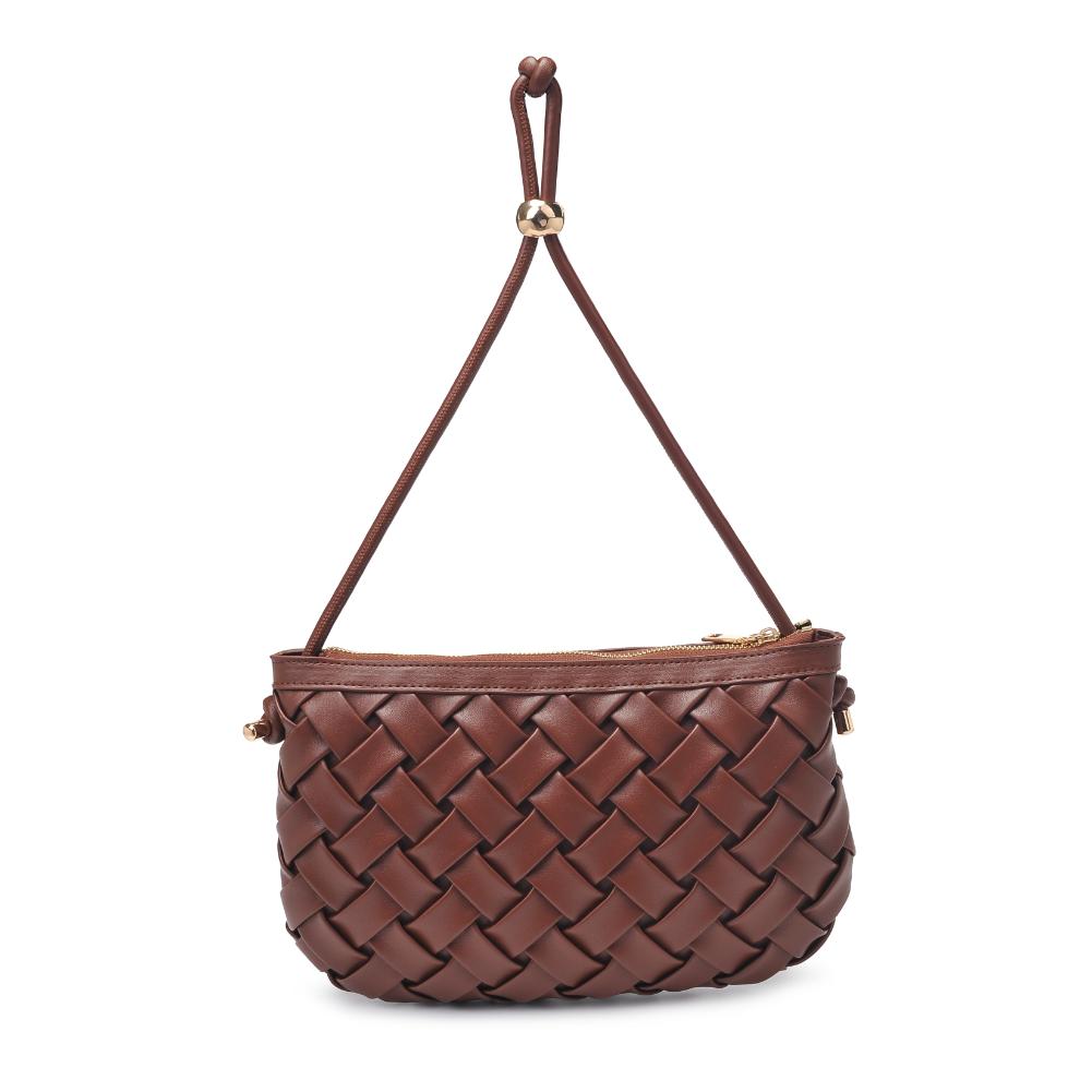 Product Image of Urban Expressions Regina Shoulder Bag 840611193995 View 7 | Chocolate