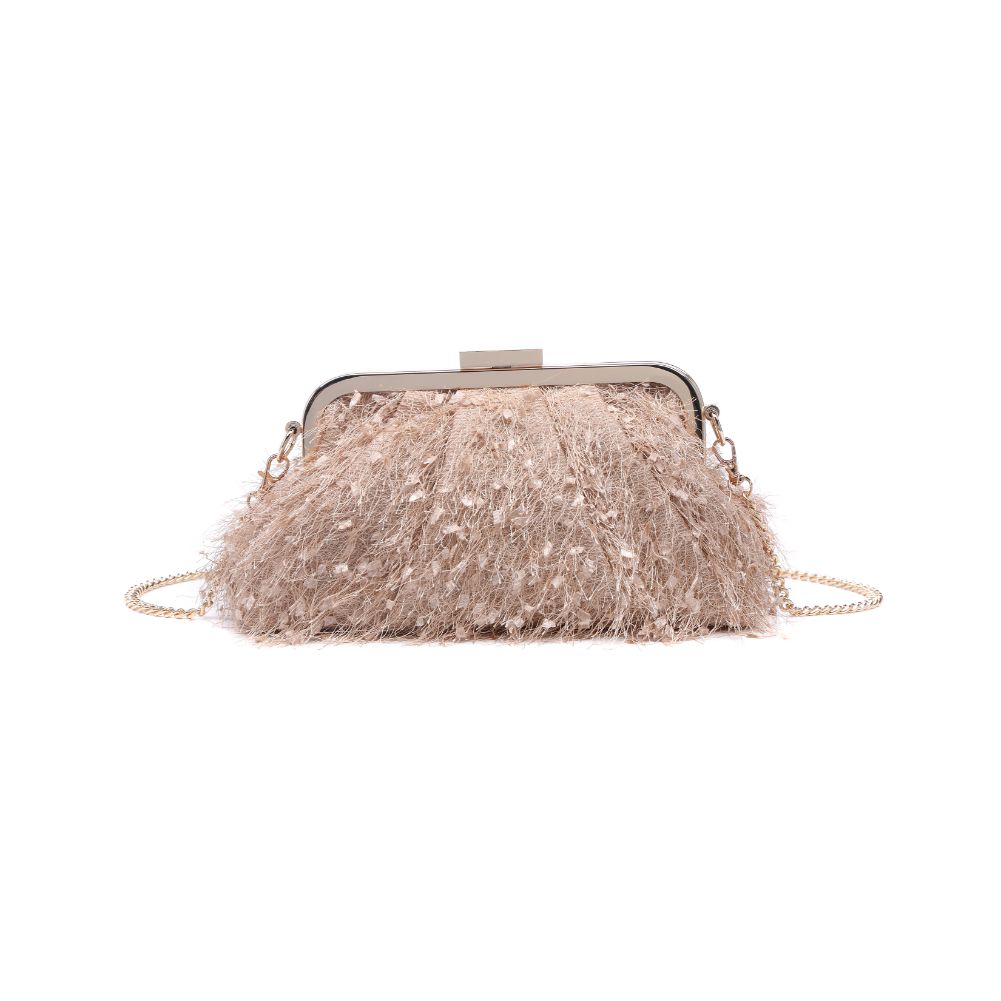 Product Image of Urban Expressions Rosalind Evening Bag 840611104274 View 7 | Champagne