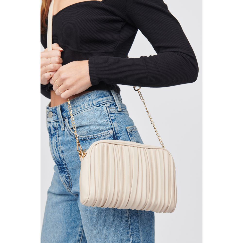 Woman wearing Natural Urban Expressions Nadiya Crossbody 818209019699 View 1 | Natural