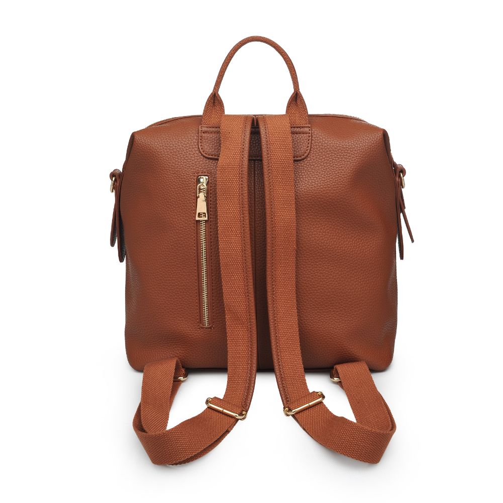 Product Image of Urban Expressions Kenzie Backpack 840611133601 View 7 | Cognac