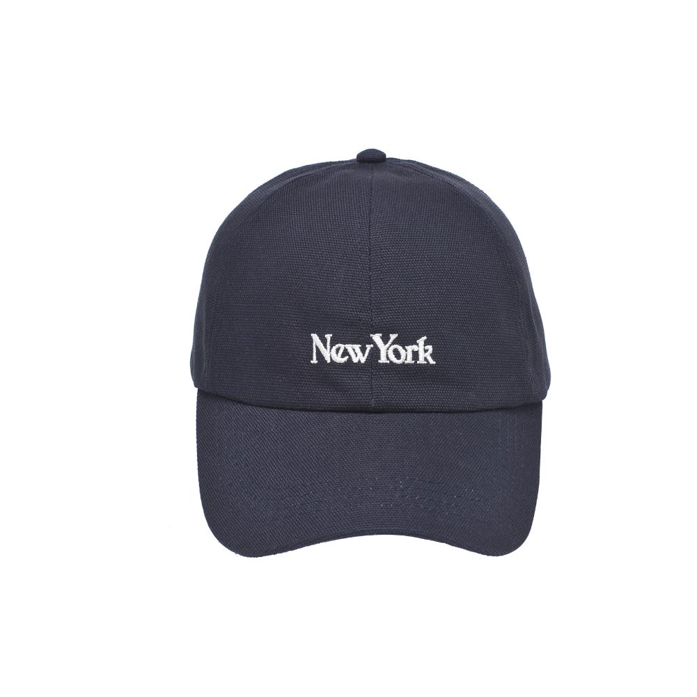 Product Image of Urban Expressions New York Embroidered Hat Baseball Cap 840611193094 View 5 | Navy