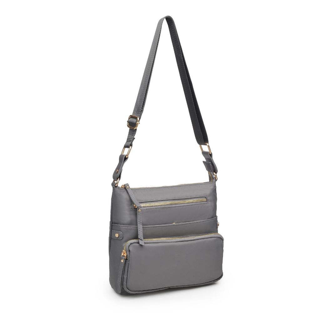 Product Image of Urban Expressions Julia Crossbody 840611165008 View 2 | Grey