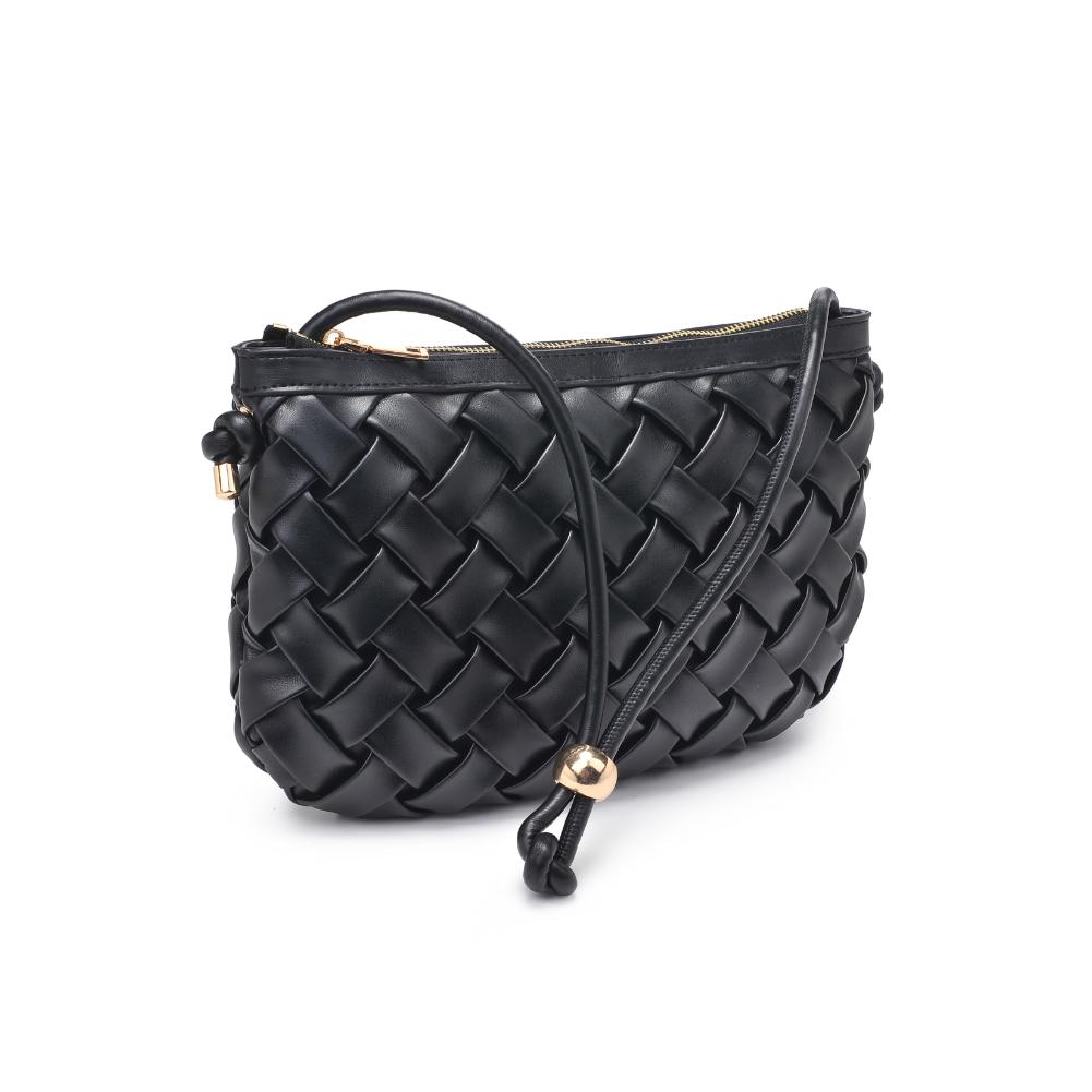 Product Image of Urban Expressions Regina Shoulder Bag 840611193940 View 6 | Black