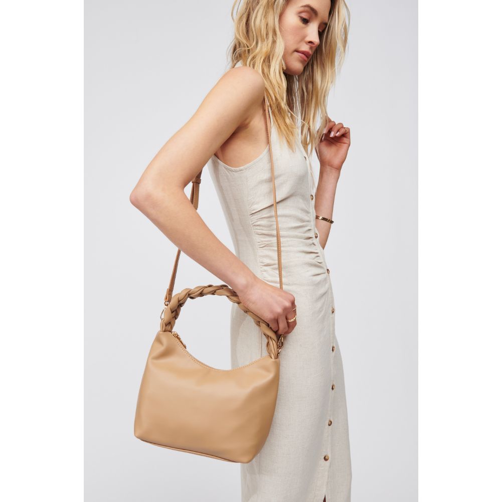 Woman wearing Natural Urban Expressions Laura Shoulder Bag 818209016711 View 2 | Natural