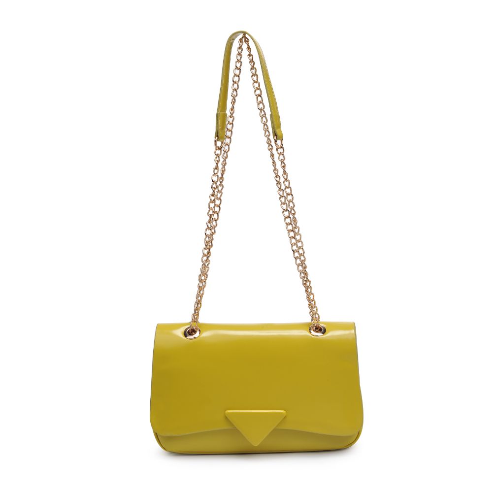 Product Image of Urban Expressions Colette Crossbody 840611113559 View 5 | Chartreuse