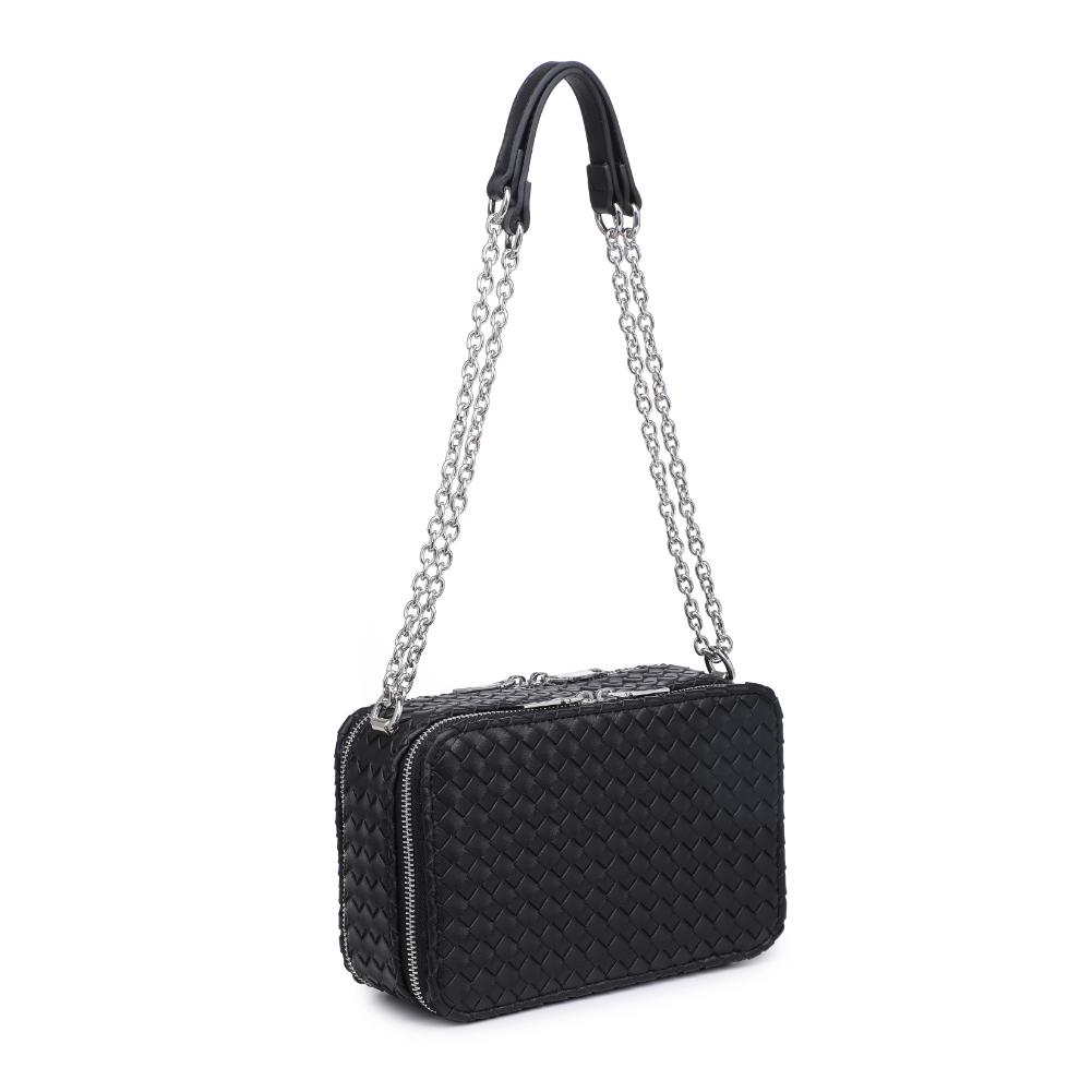 Product Image of Urban Expressions Elle Crossbody 840611124456 View 6 | Black