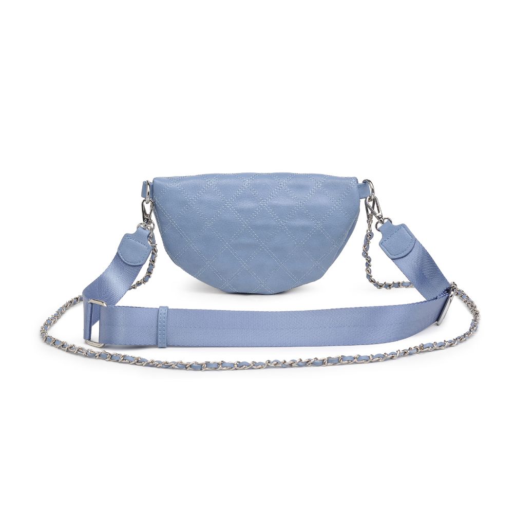 Product Image of Urban Expressions Lachlan - Quilted Belt Bag 840611113023 View 7 | Denim