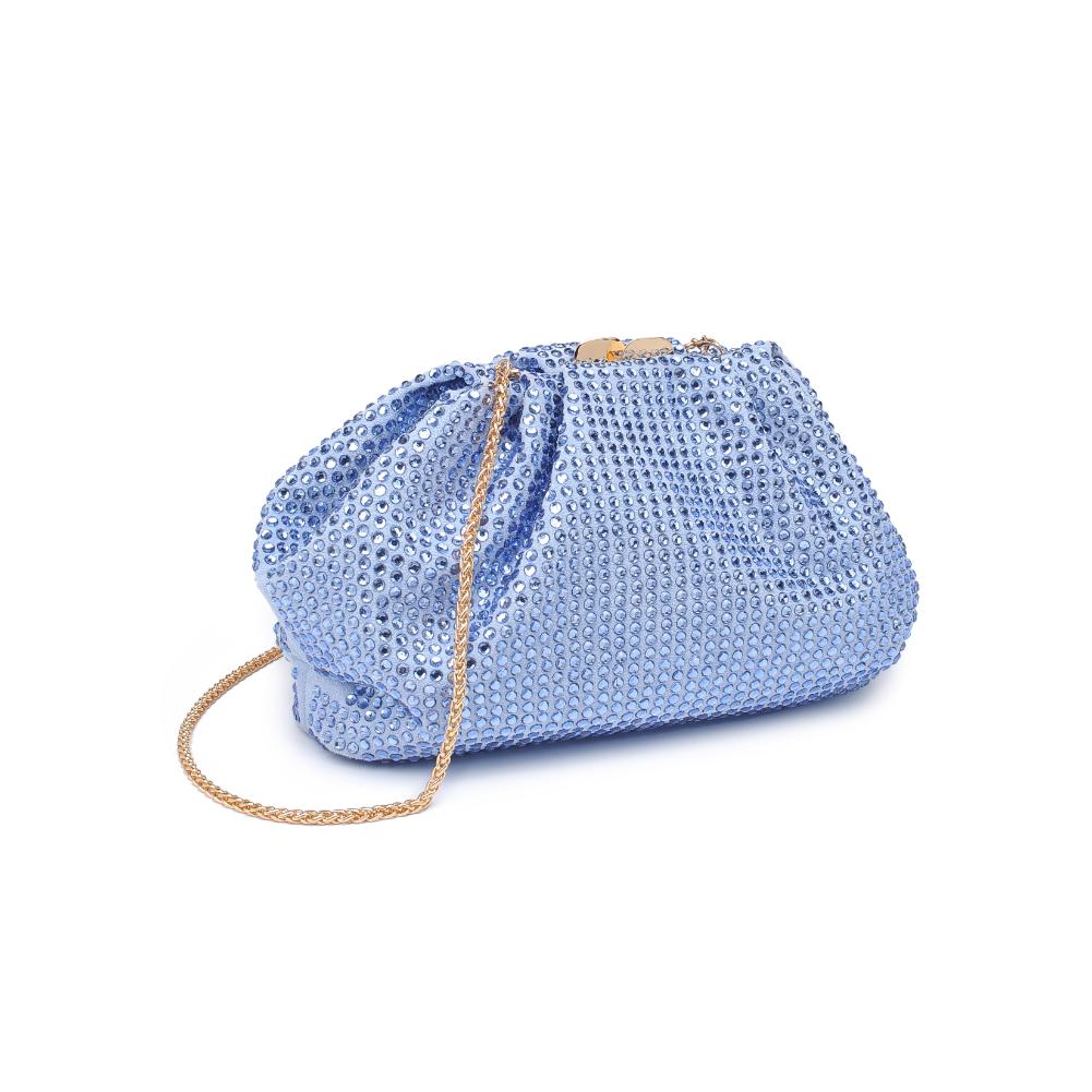 Product Image of Urban Expressions Arielle Evening Bag 840611132758 View 6 | Sky Blue