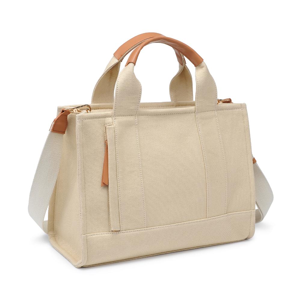 Product Image of Urban Expressions Alana Satchel 840611121943 View 6 | Ivory