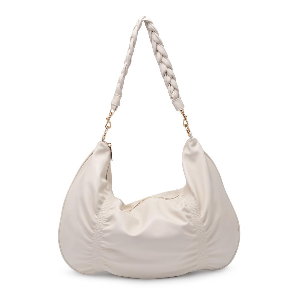 Product Image of Urban Expressions Amber Hobo 840611130464 View 5 | Ivory