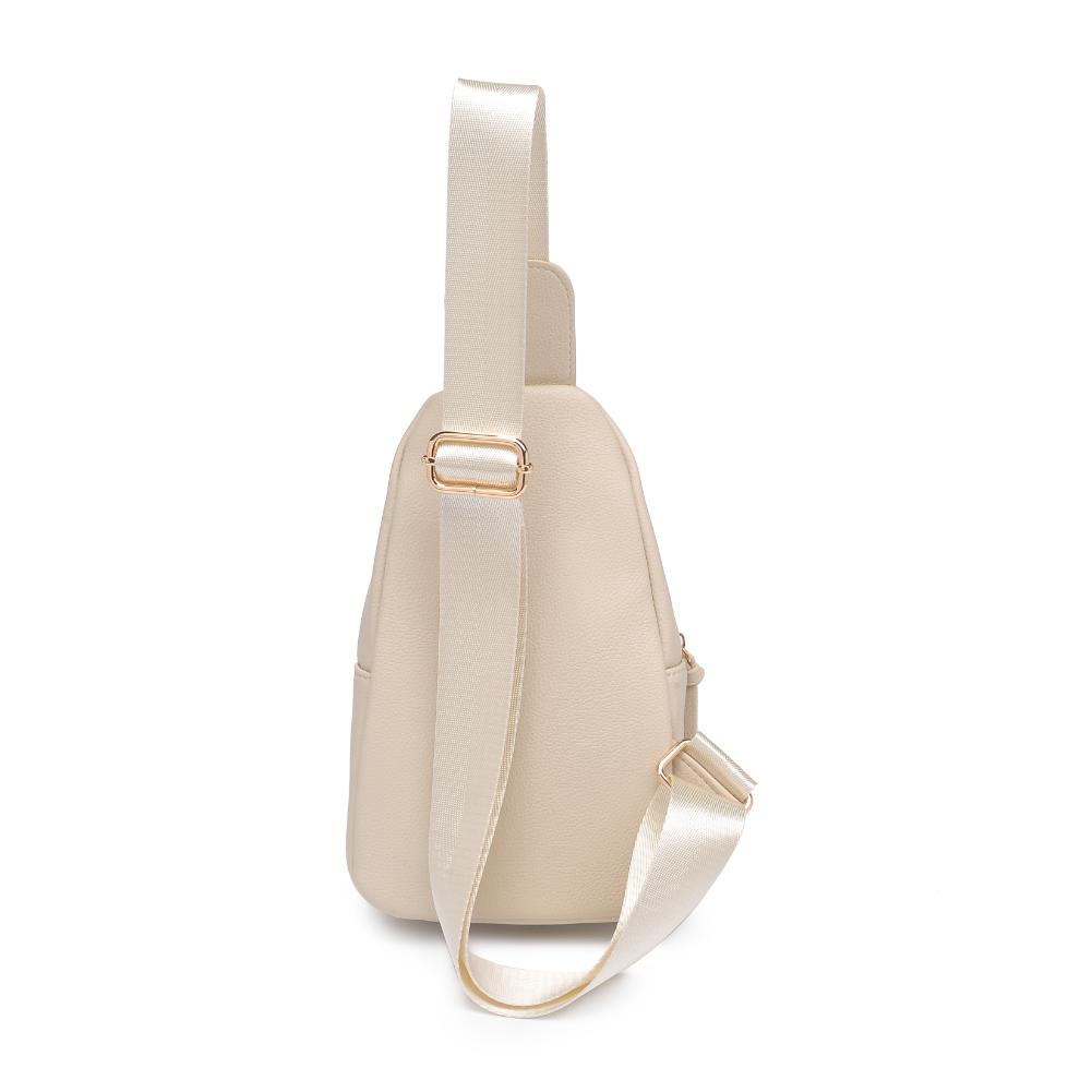 Product Image of Urban Expressions Emille Sling Backpack 840611191564 View 7 | Ivory