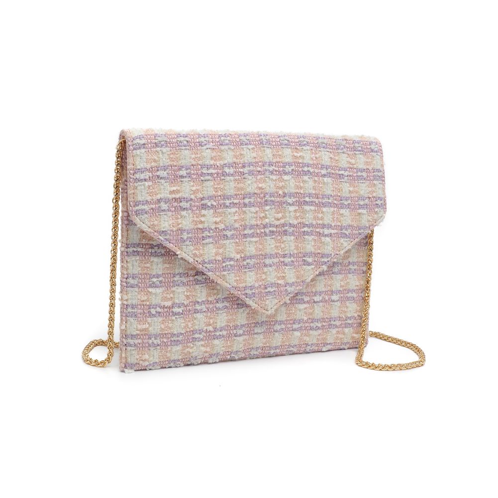 Product Image of Urban Expressions Lucinda Clutch 818209018654 View 6 | Petal Pink