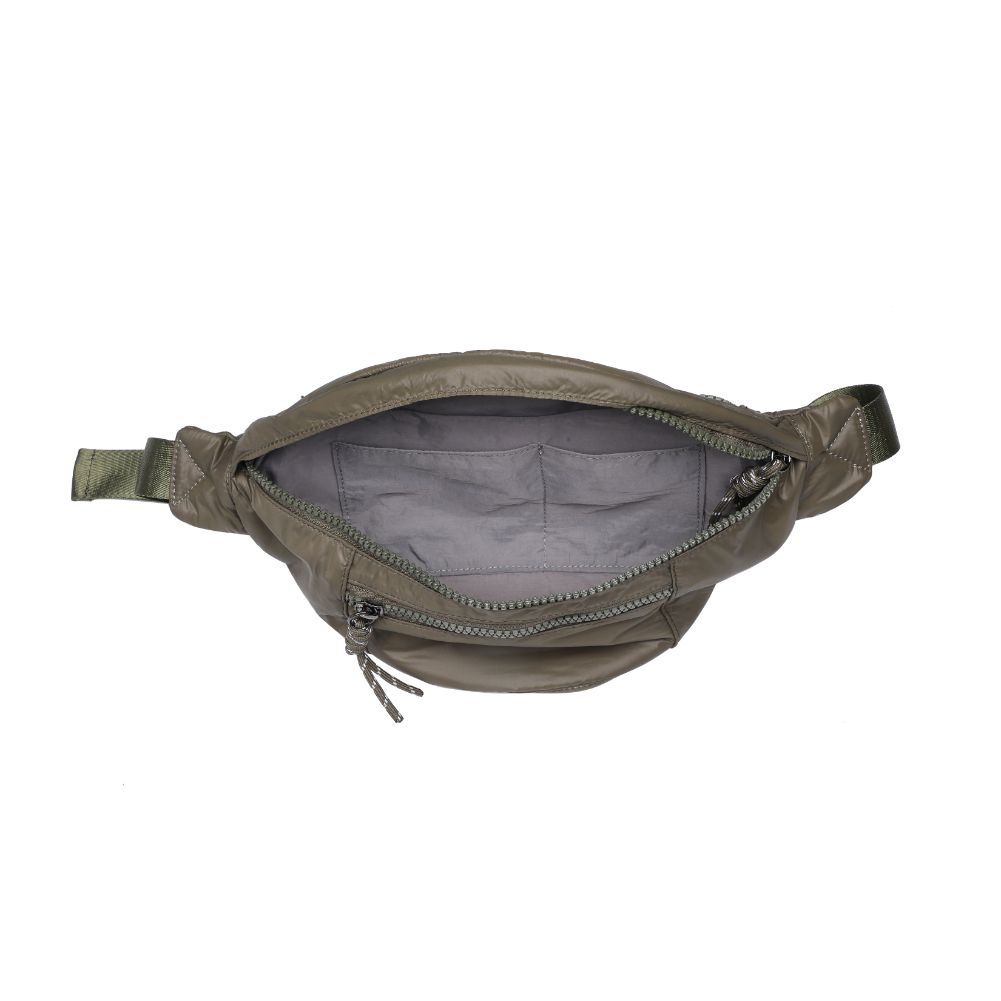 Product Image of Urban Expressions Laurence - Nylon Belt Bag 840611114853 View 8 | Olive