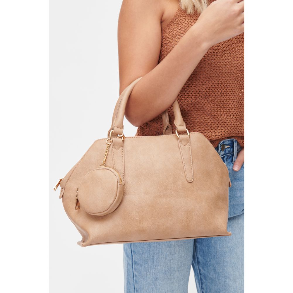 Woman wearing Natural Urban Expressions Gillian Satchel 840611101358 View 1 | Natural