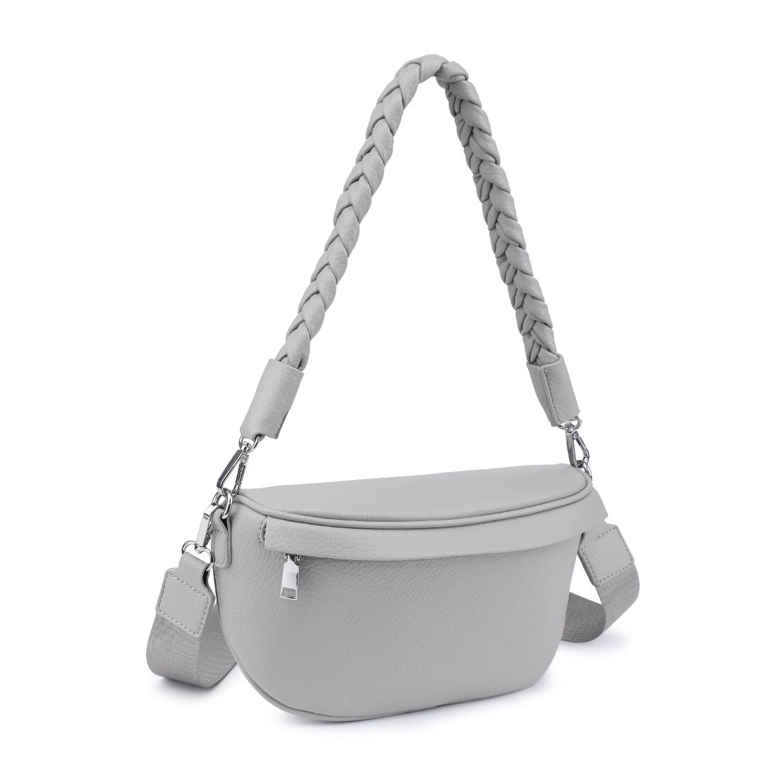 Product Image of Urban Expressions Laney Belt Bag 840611146496 View 6 | Grey