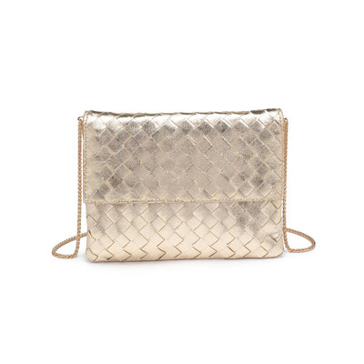 Product Image of Urban Expressions Ivy Clutch 840611133359 View 1 | Gold