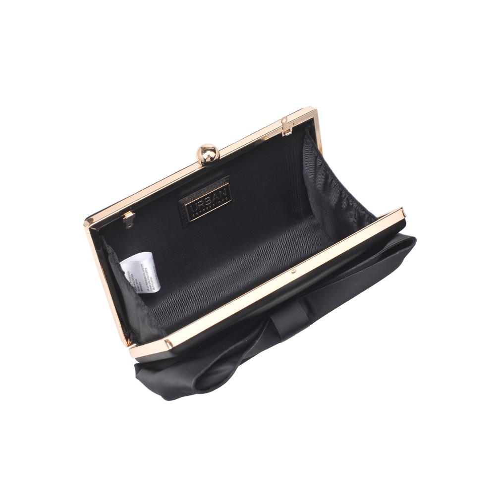 Product Image of Urban Expressions Belle Evening Bag 840611135742 View 8 | Black