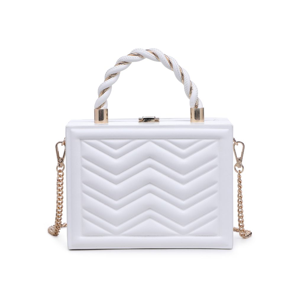 Product Image of Urban Expressions Othilia Evening Bag 818209019996 View 7 | White