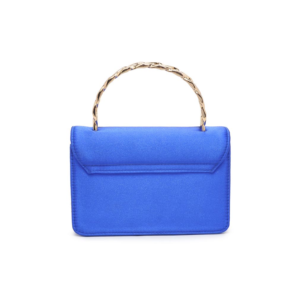 Product Image of Urban Expressions Zuelia Evening Bag 840611109088 View 7 | Electric Blue