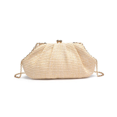 Product Image of Urban Expressions Triana Clutch 840611156518 View 1 | Ivory