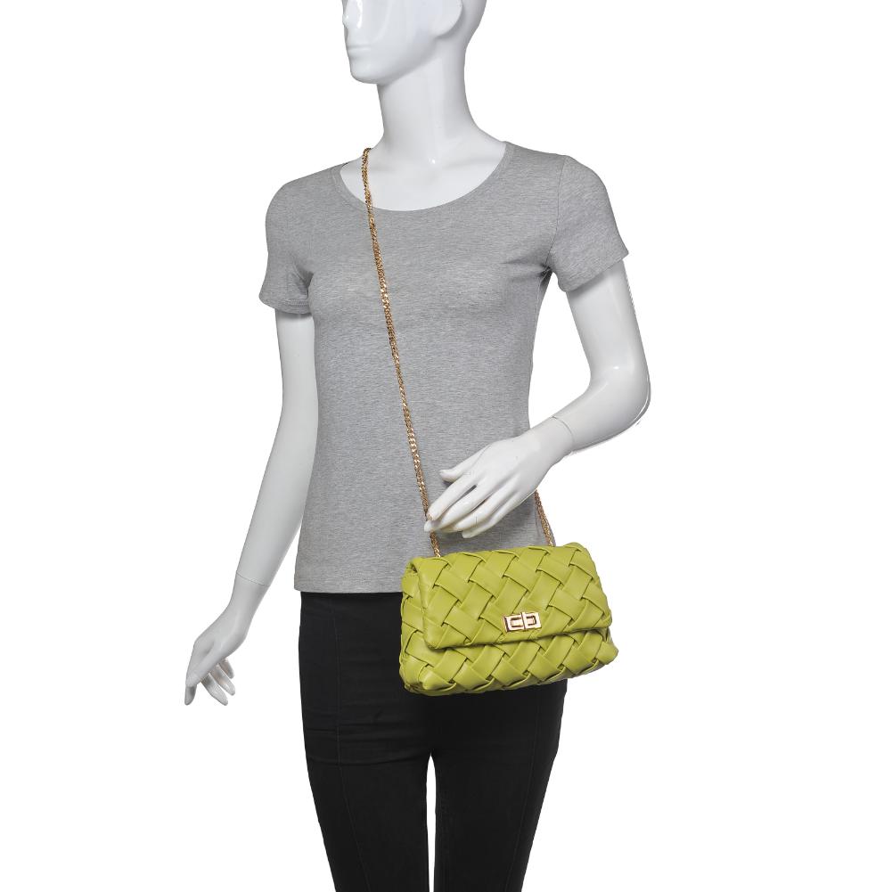 Product Image of Urban Expressions Teagan Crossbody 840611130006 View 5 | Citron