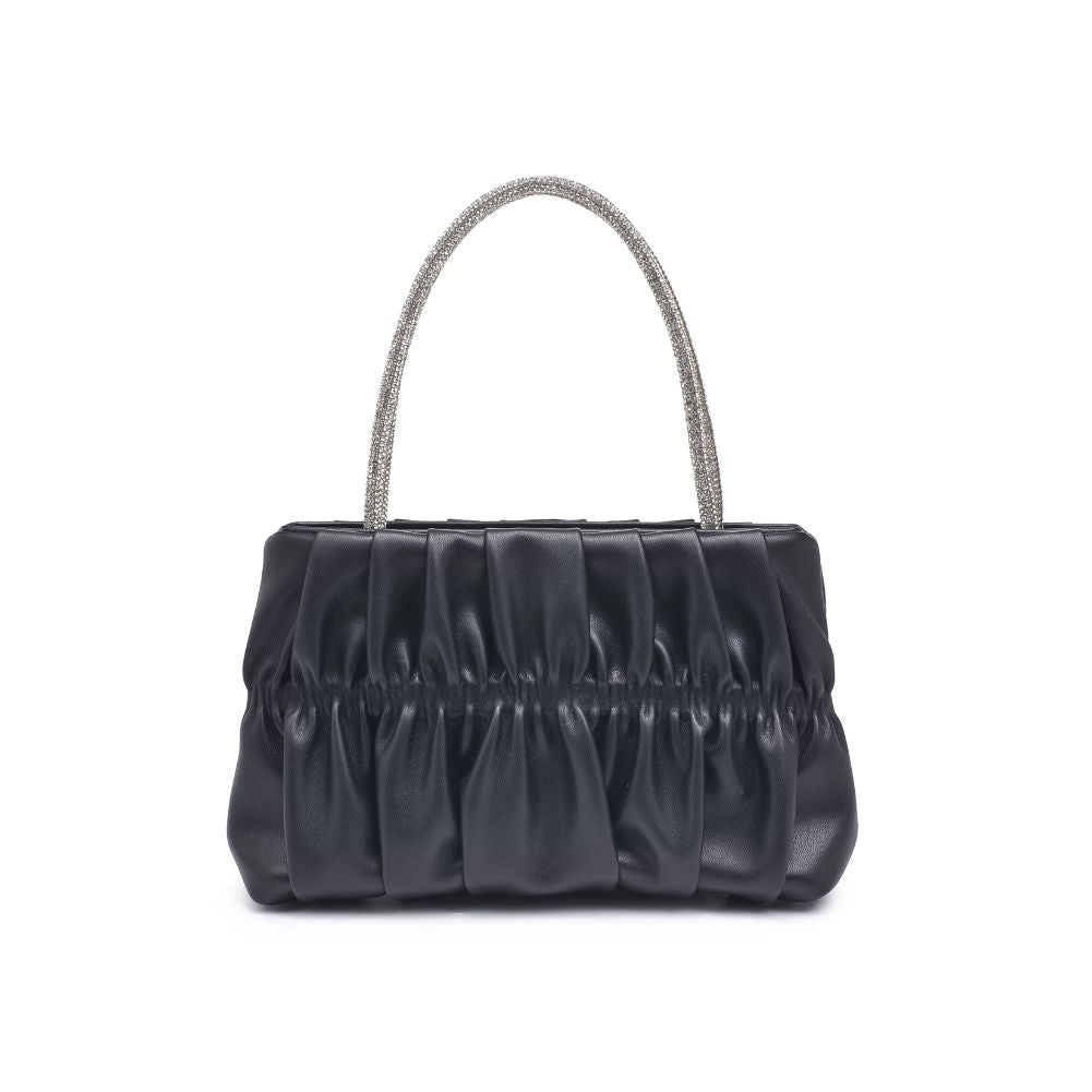 Product Image of Urban Expressions Daisy Evening Bag 840611190055 View 7 | Black