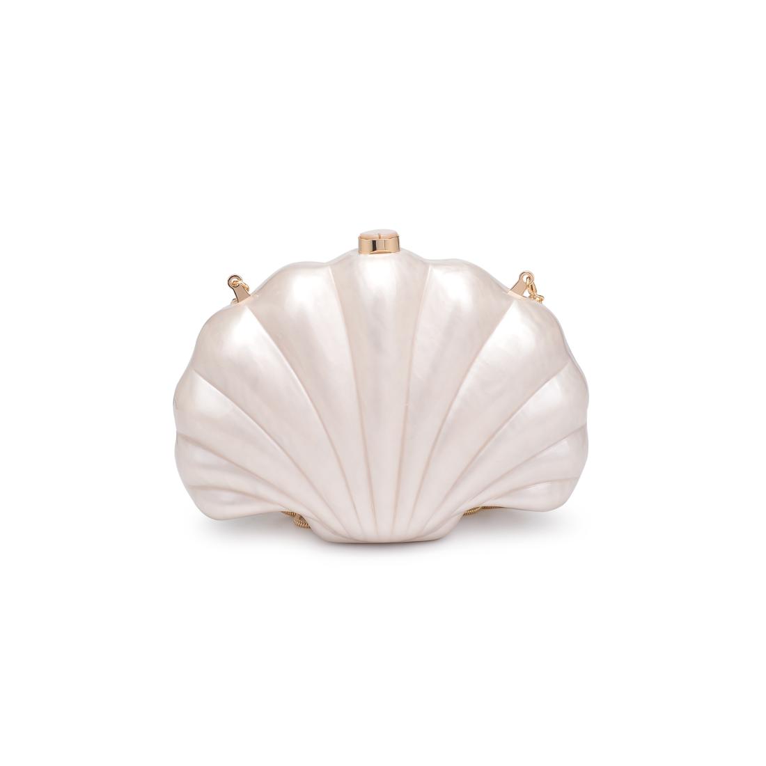 Product Image of Urban Expressions Attina Evening Bag 840611160454 View 7 | Ivory