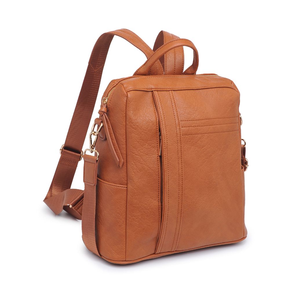 Product Image of Urban Expressions Everett Backpack 818209010245 View 6 | Cognac