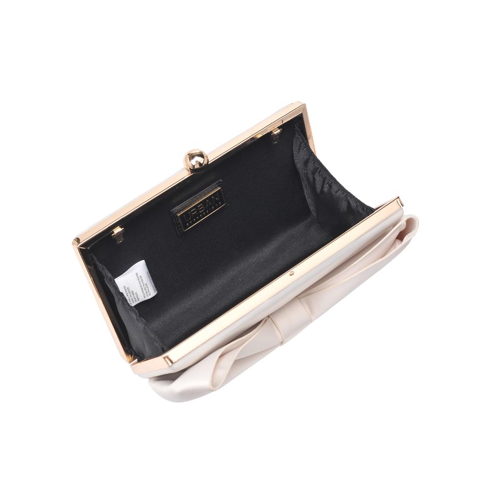 Product Image of Urban Expressions Belle Evening Bag 840611135766 View 8 | Ivory