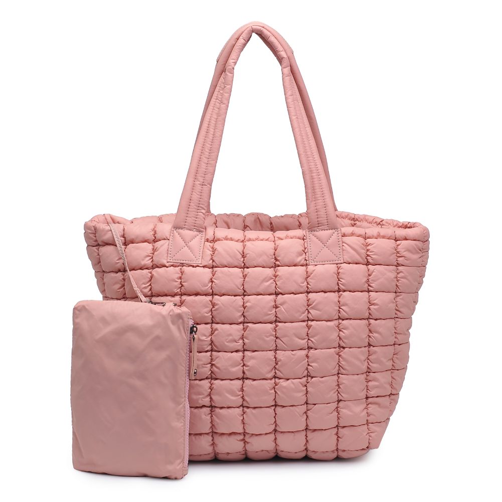 Product Image of Urban Expressions Breakaway - Puffer Tote 840611119872 View 5 | Pastel Pink