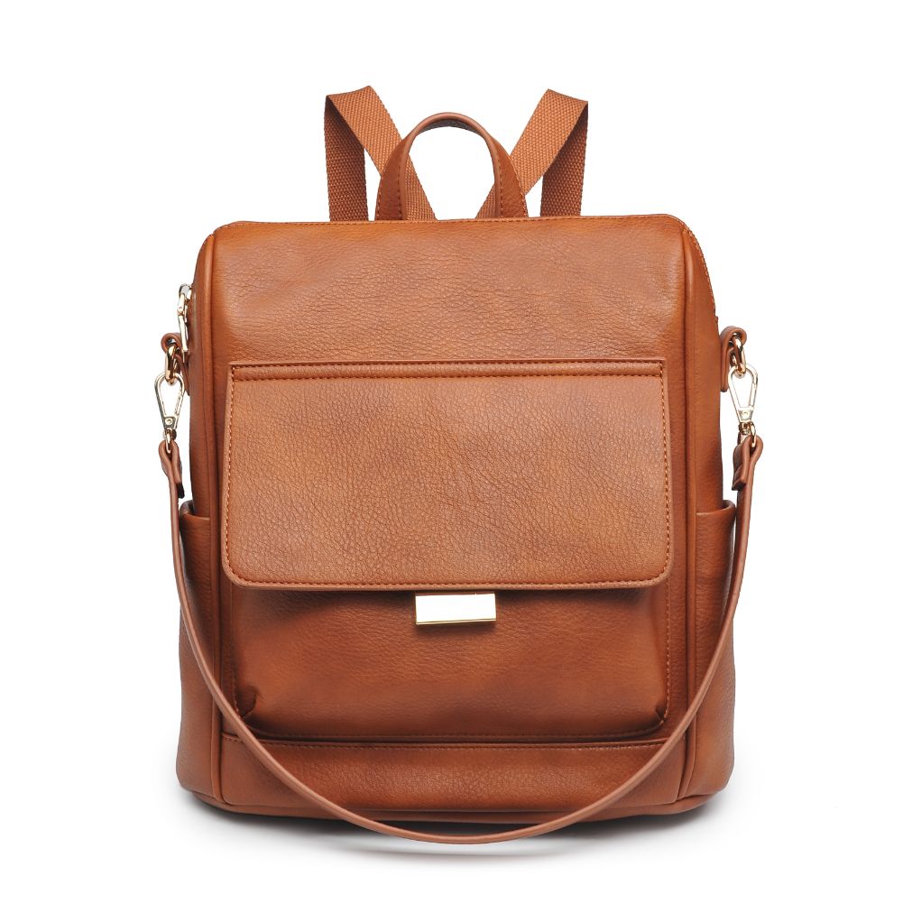 Product Image of Urban Expressions Caroline Backpack 840611103253 View 5 | Tan