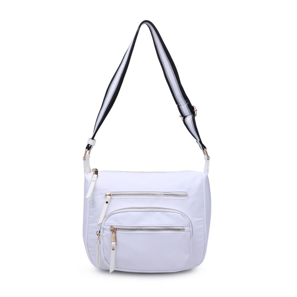 Product Image of Urban Expressions Mason Messenger 840611180704 View 5 | White