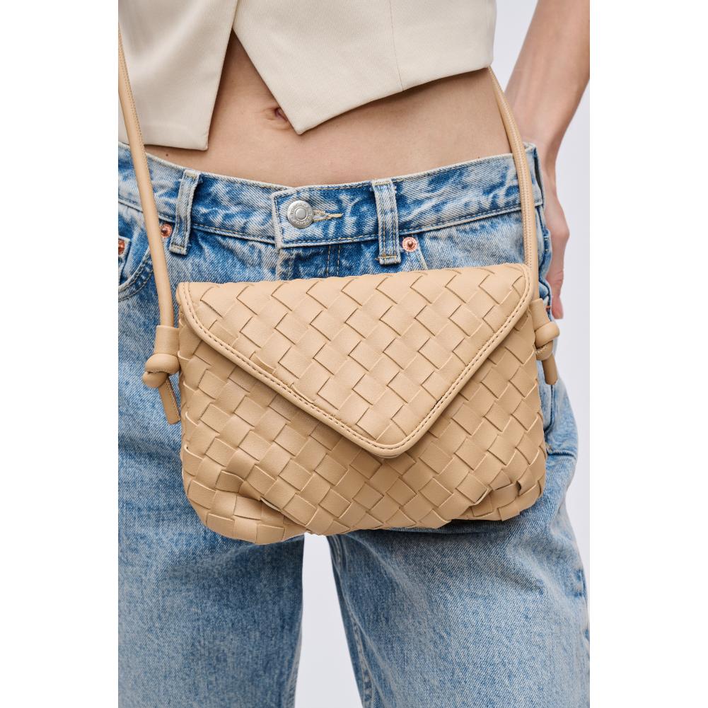 Woman wearing Natural Urban Expressions Kylo Crossbody 840611124449 View 4 | Natural