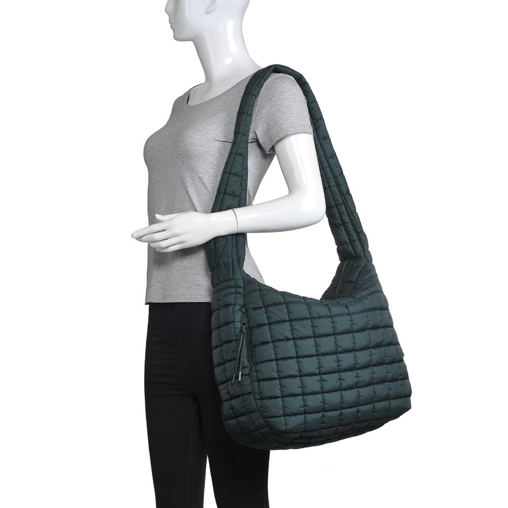 Product Image of Urban Expressions Leda Hobo 840611127297 View 5 | Emerald