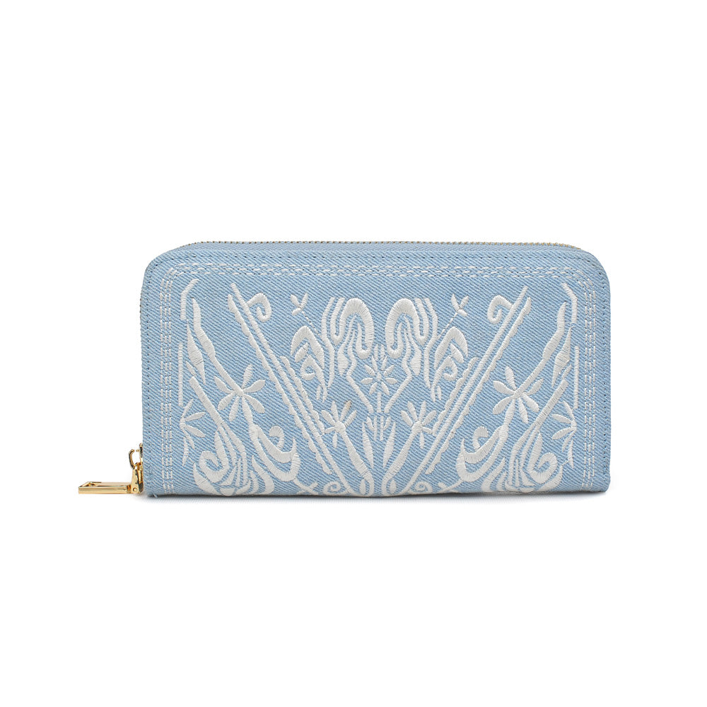 Product Image of Urban Expressions Raven Wallet NA-840611147684 View 1 | Light Blue