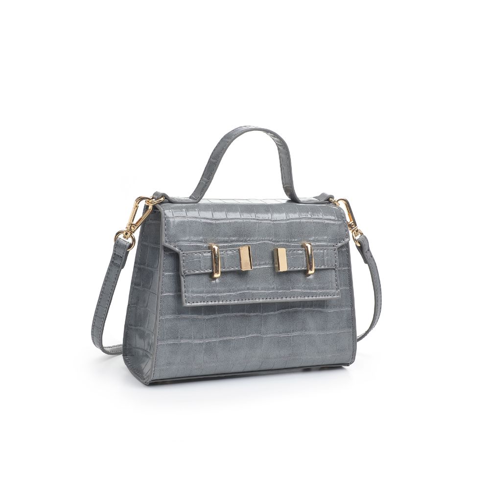 Product Image of Urban Expressions Gretchen Satchel 840611185204 View 6 | Slate