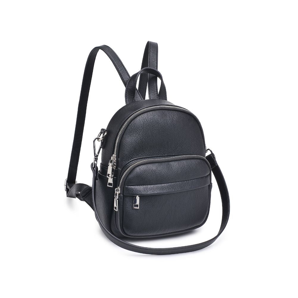 Product Image of Urban Expressions Uri Backpack 840611113580 View 6 | Black