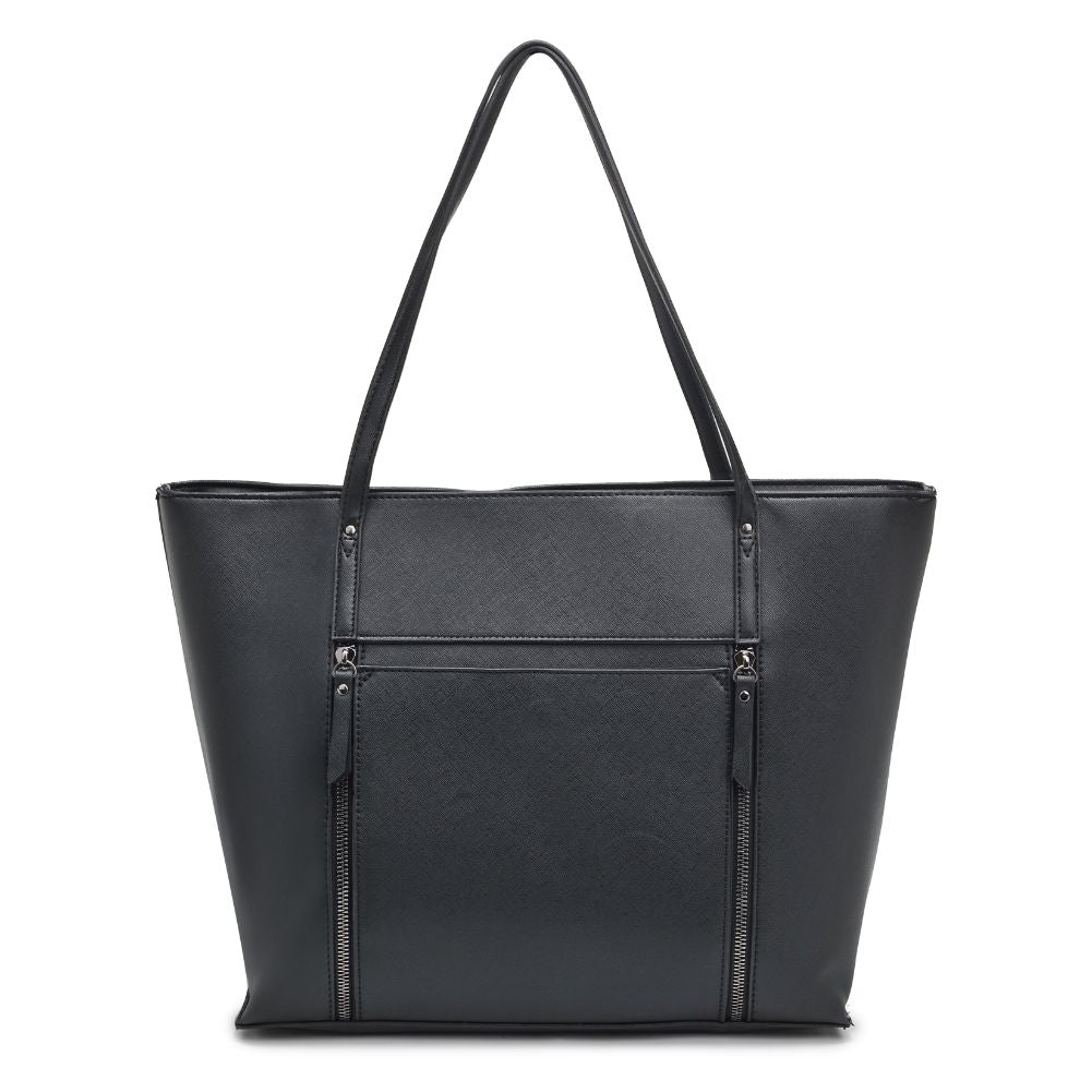 Product Image of Urban Expressions Louise Tote 818209015257 View 1 | Black