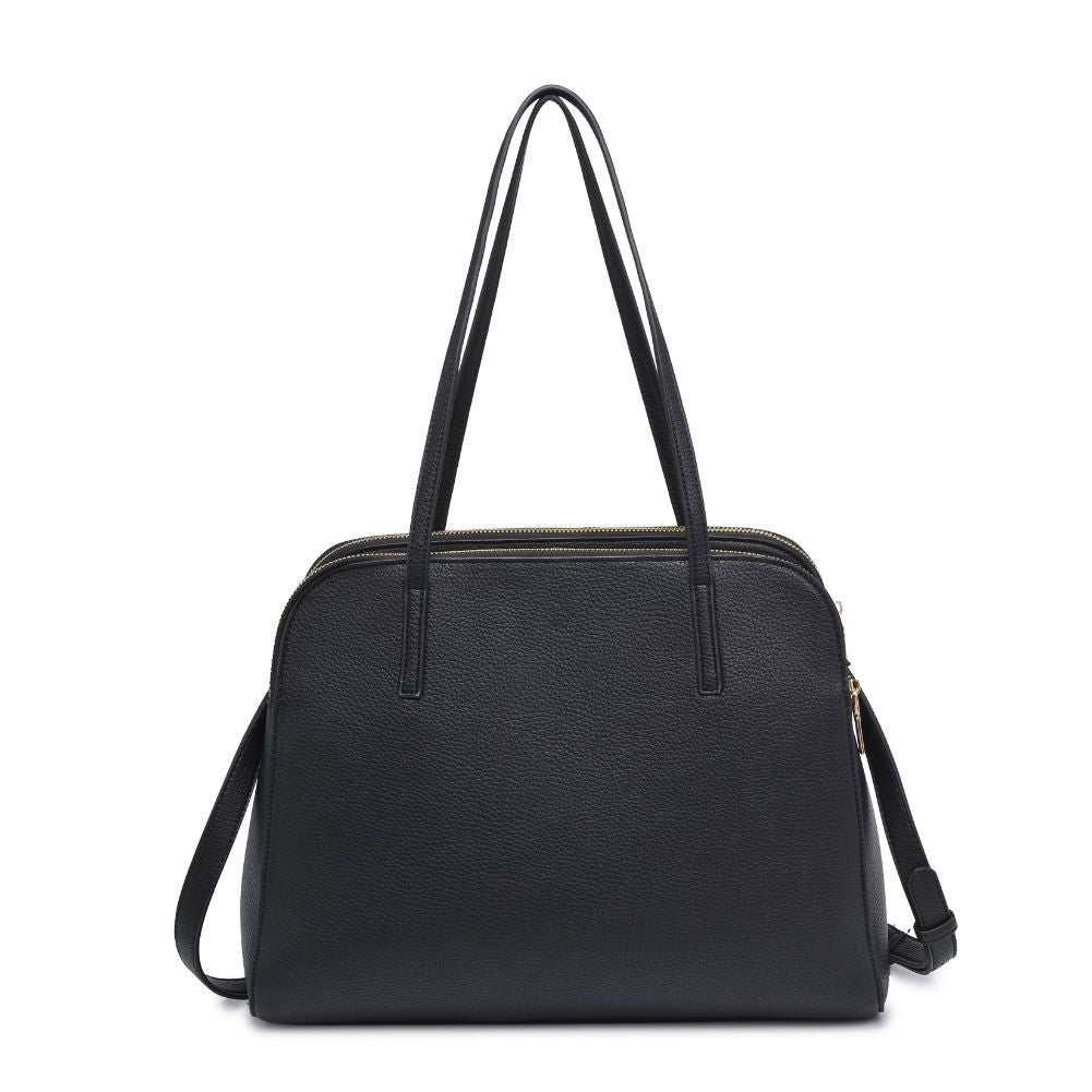 Product Image of Urban Expressions Laken Satchel 840611101372 View 7 | Black